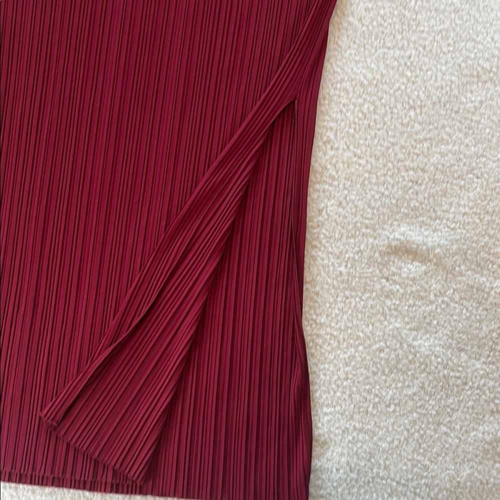 MaxMara Red Midi Tunic Sleeveless - Picture 4 of 4